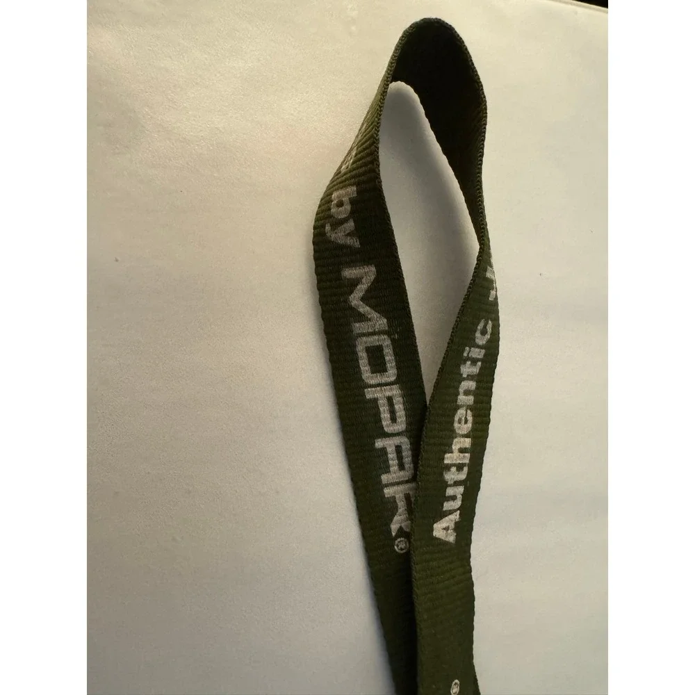 Authentic Jeep Accessories by MOPAR Olive Green Lanyard Key Chain‎